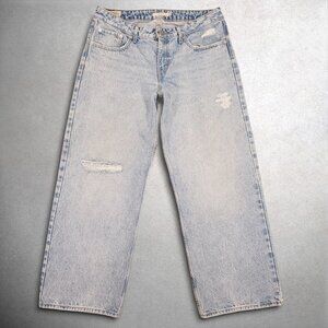 Levi's Light Blue Low Loose Jeans